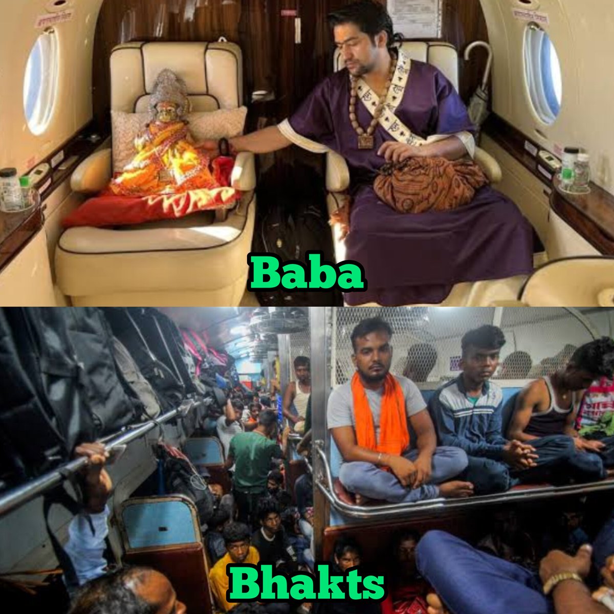 Honest_Cric_fan's tweet image. Religion is The Best Business  in India .