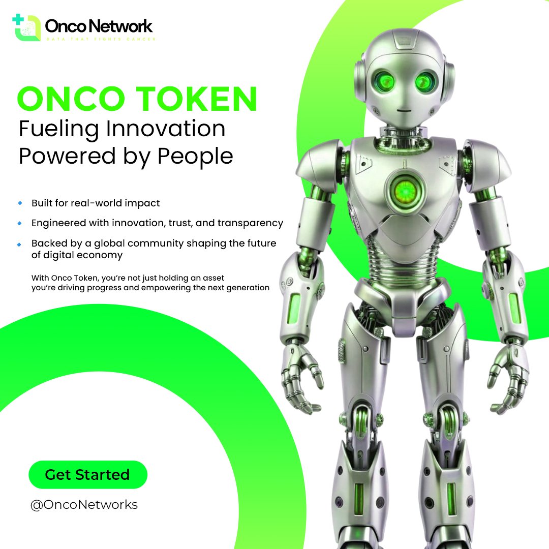 🚀 ONCO TOKEN: Fueling innovation, powered by people.

Built for real-world impact, driven by trust, and backed by a global community shaping the future of the digital economy.

#Crypto #Blockchain #Web3 #Innovation #DigitalEconomy #FutureOfFinance #CommunityDriven #Trending