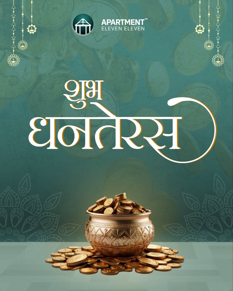 Apartment11E's tweet photo. At Apartment Eleven Eleven™, we believe true wealth lies in vision, values, and ventures that outlast generations.
This Dhanteras, may abundance find its way to you — in spirit and in success.
#Dhanteras #HappyDhanteras #ApartmentElevenEleven #VentureCapital #Investor #A11E https://t.co/P1MWkoQTl0
