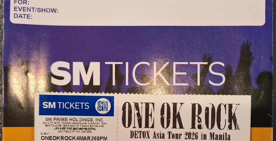 OdrieMoriuchi's tweet photo. Ticket secured! See you @ONEOKROCK_japan 🖤🖤🖤🖤
Thank you @smtickets and @pulpliveworld 🫶

#ONEOKROCK
#ONEOKROCKDETOX
#ONEOKROCKINMNL2026
#PULP https://t.co/wZyQlc4ssd