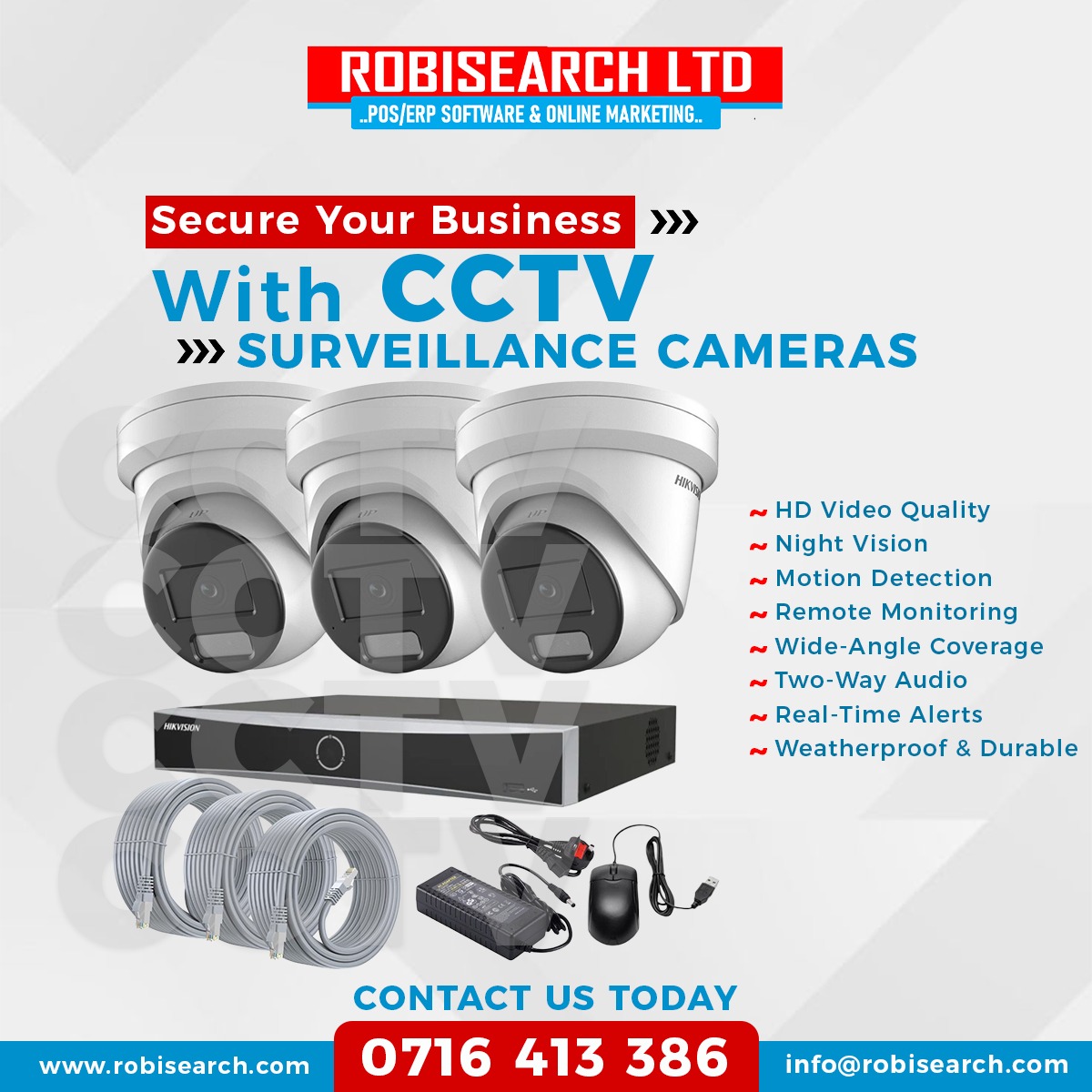 We got you covered For Professional CCTV Installation Services in  Nairobi Kenya designed to keep your  staff and your assets safe

DM for a free quote/Book your installation 📲0716413386

#MUFC UEFA Champions League Zichenko Pep Guardioala Cristiano Ronaldo Al Nassr