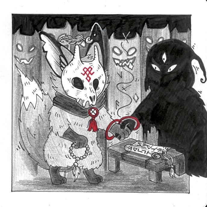 D-18: DEAL
<a href="/inktober/">Inktober</a> 
#inktober
#inktober2025