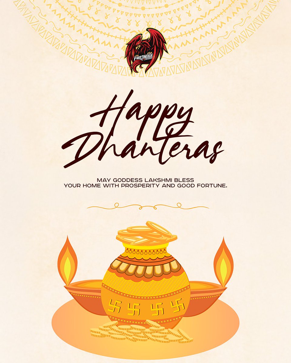 Wishing you all good health, good fortune, and glowing lights this Festive season! Shubh Dhanteras❤️🌟
