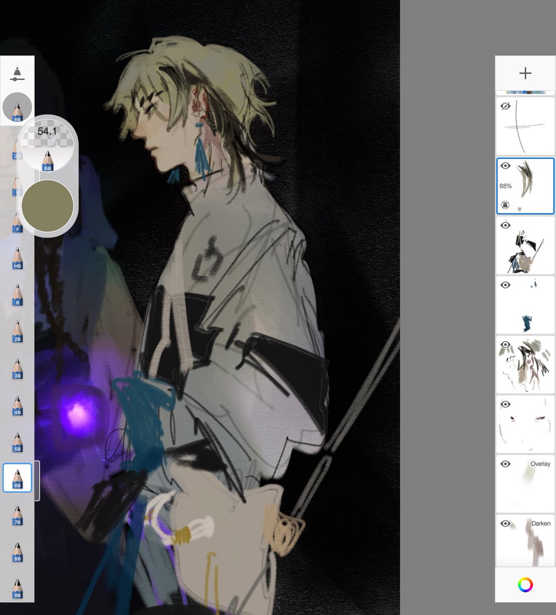 endnraa's tweet image. my washed bum goat #zanka #wip