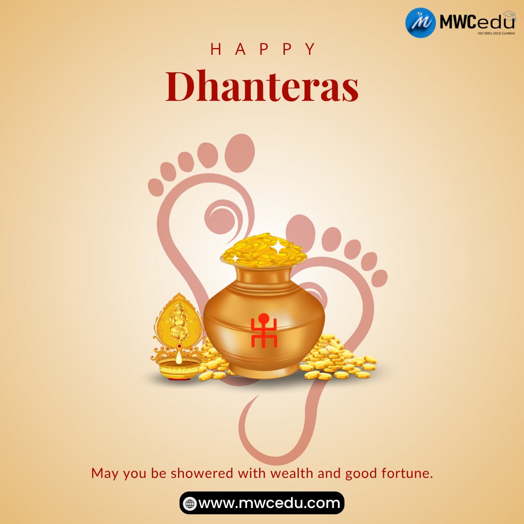 cedu_mw's tweet image. ✨ May your Dhanteras be filled with joy, wealth, and prosperity! 💰
Shine bright with happiness and golden moments. 🌟
Wishing you endless blessings and success! 🙏
📲Call for more information - 80543-85544
#basiccomputerskills #learnexcel #cybersecurity #mwcedu