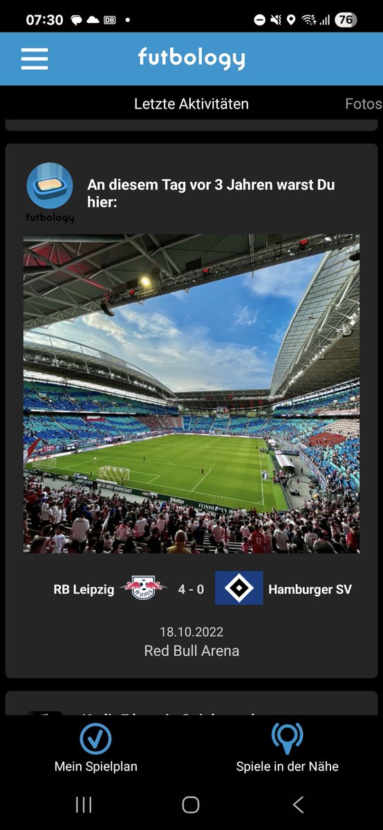 Was ein Zufall #hsv