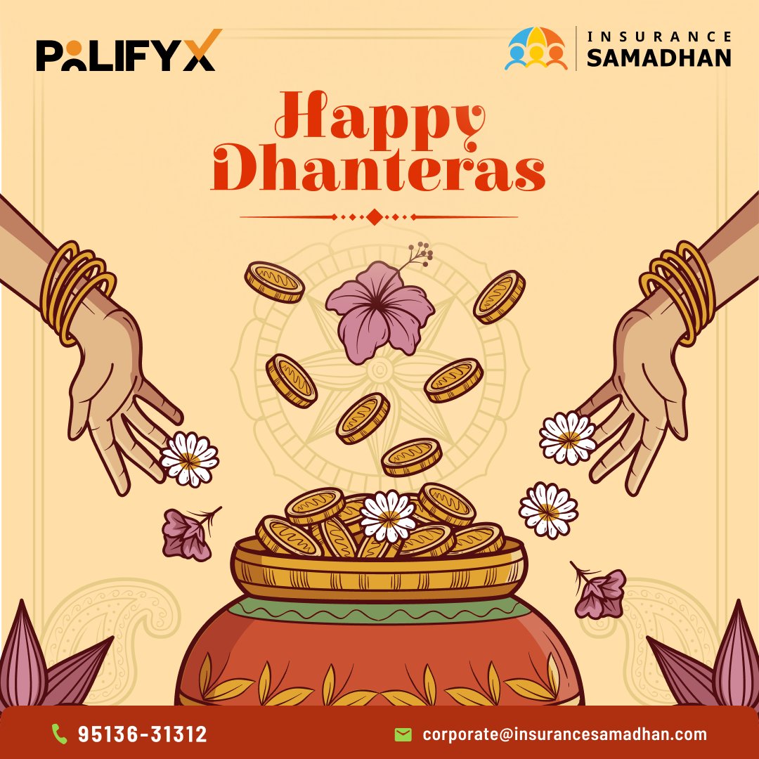 InsuranceSamad1's tweet image. May your life be filled with wealth, prosperity, and radiant health. Happy Dhanteras!

#insurancesamadhan #HappyDhanteras #Dhanteras2025 #DhanterasCelebration #DhanterasFestival #DhanterasVibes #LakshmiMata #GoddessLakshmi #WealthAndProsperity #FestiveSeason