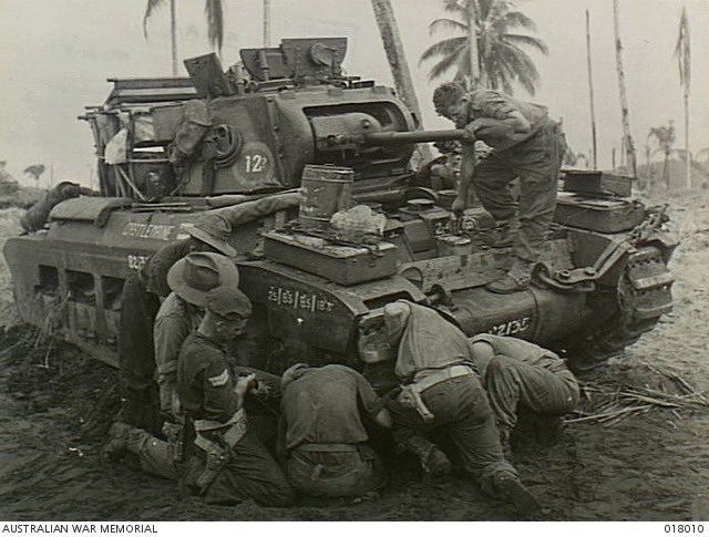 3rd Saturday of October 
International Repair Day

12 January 1945. Aitape, New Guinea. Matilda of 12 Troop, C Squadron, 2/4th Armoured Regiment undergoing repair. 

Australian War Memorial