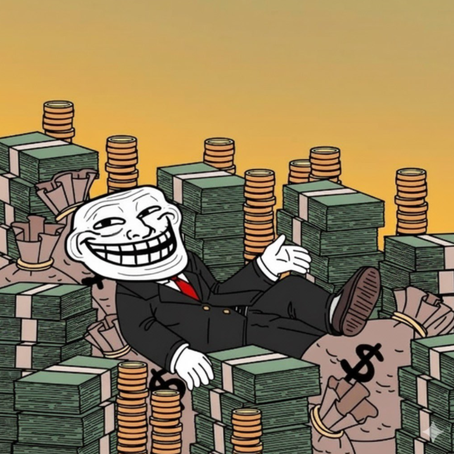 Cha1nMancerX's tweet image. gm, $TROLL rewards are live!

If you’ve supported $TROLL in its early phases, now’s your chance to claim your tokens. The airdrop is live and built to recognize those who helped amplify the madness.

🔗 trolololol.io/?airdrop

🚨 A large portion of the drop is still waiting.…