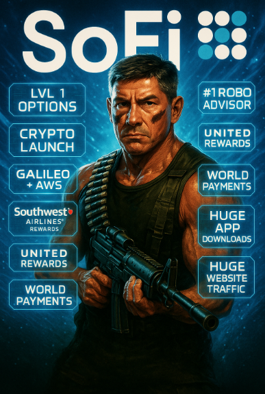 StockAnalystPro's tweet photo. @anthonynoto + @SoFi team, $SOFI Q3+Q4 ready. Excited for launches on Oct 28th and beyond:
1. Level 1 Options
2. Crypto Announcement
3. Galileo Services on AWS for SaaS
4. Southwest Rewards by Galileo
5. United Airlines Rewards by Galileo
6. World Payments
7. Web Traffic Insights from SimilarWeb
8. Potential App Download Surge
9. #1 ROBO Advisor Award from BARRONS
10. Possible LPB Deals
11. NEW Acquistions ?
CC: @StockSavvyShay @danielnewmanUV @Kawcak20 @Tim_Sweeney_TAR @DataDInvesting @Lakeviewfam01 @AverageDipBuyer @kylewhitegoat @merlinscapital @Kross_Roads @marketswithmay @FunOfInvesting @Futurenvesting @StockMarketNerd @Ashton_1nvests @TRADESTERJJ @indraredde @Kenmegan44 @WinnerInvestor @TJTheWheelDeal @yianisz @WheelieInvestor @Kajiastic @GrindeOptions @sachinvats @CLapointe12 @LStaffordWebb @grassosteve @GuyAdami