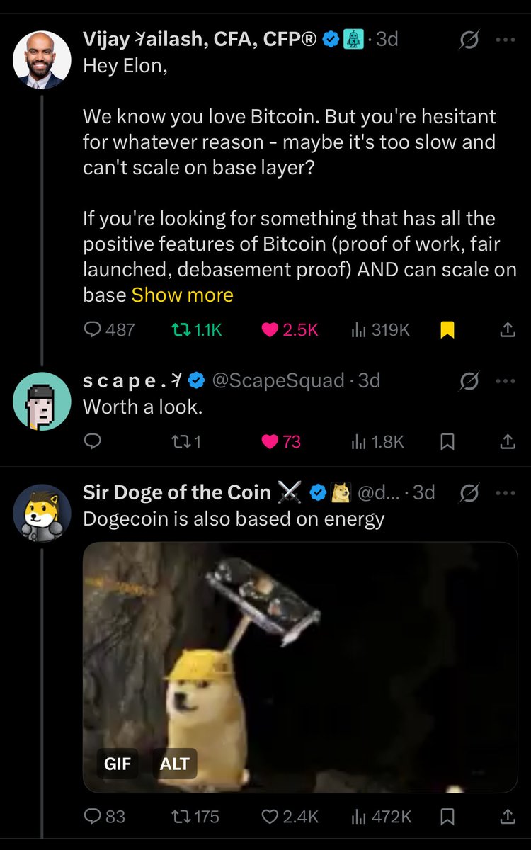 $KAS FLIPPED DOGECOIN

2.5K likes versus 2.4K likes 🫨