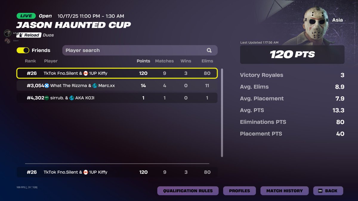 QUALLED GRAND FINALS ASIA (210+ PING) I LOVE MY FAMILY AND TEAMATE🎊🥳