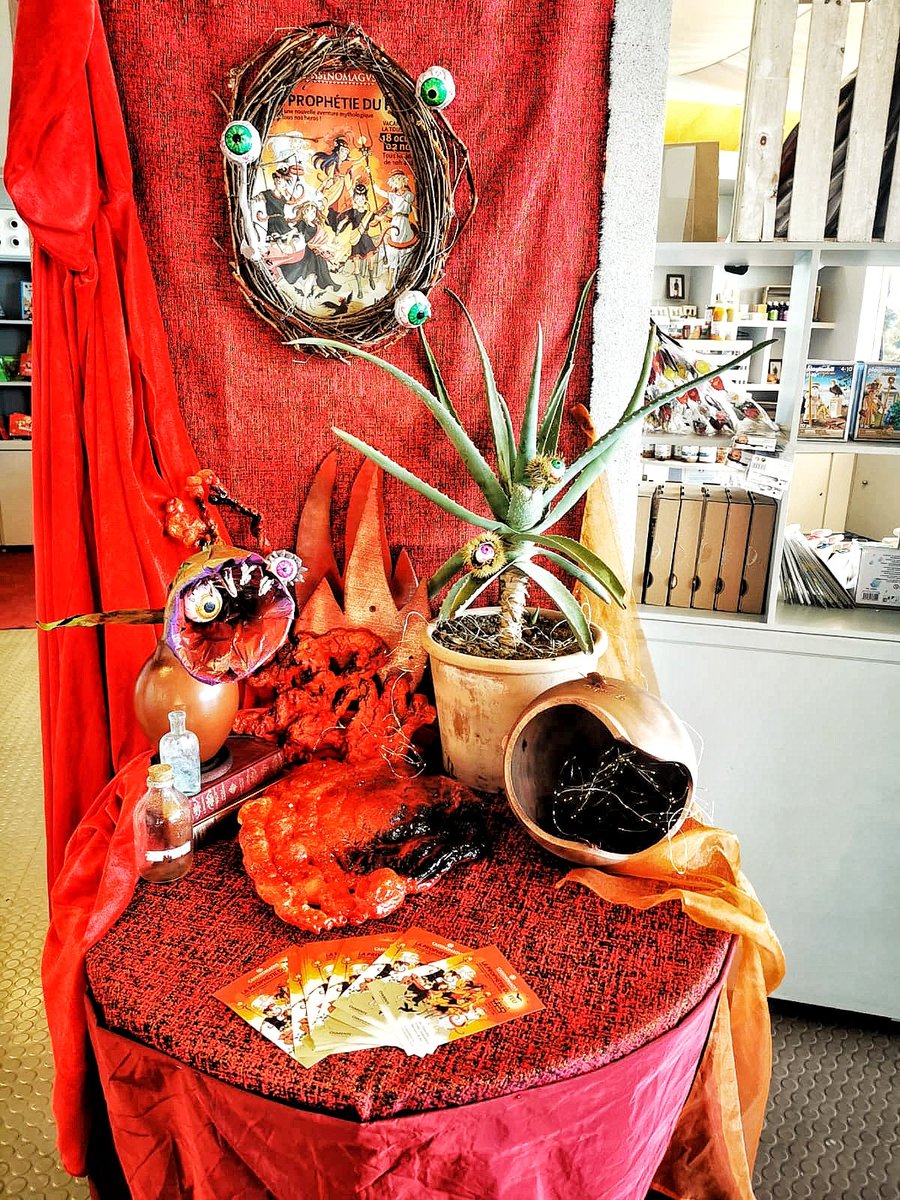 🔵 𝔹𝕆ℕℕ𝔼𝕊 𝕍𝔸ℂ𝔸ℕℂ𝔼𝕊 🐉 | Pendant toutes les #vacances (jusqu’au 2 novembre), partez à l’aventure avec notre tout nouveau jeu de piste dans un univers mythologique et manga : « La Prophétie du Feu » ! 🔥

Dieux et héros vous attendent… 💪
🌐 bit.ly/ToussaintCassi…