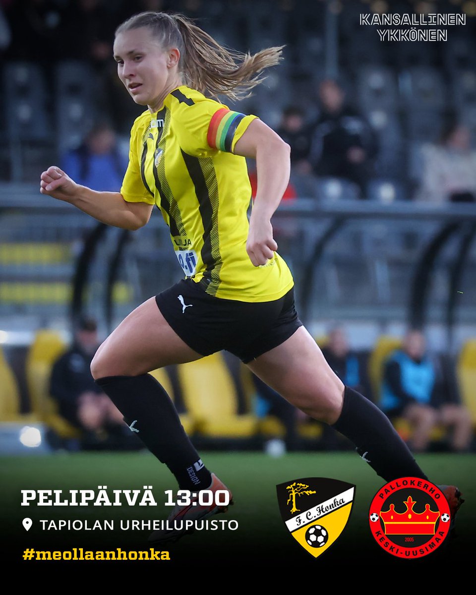 PELIPÄIVÄ!

Kauden viimeinen peli koittaa tänään, kun Honka kohtaa PKKU:n Tapiolan urheilupuiston nurmella klo 13.00!

Liput ➡️ tiketti.fi/fchonka

📸: Juhani Järvenpää

#MeOllaanHonka #KansallinenYkkönen