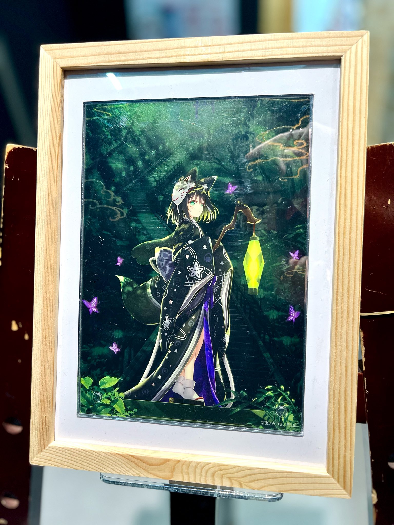 【佃煮のりお×新モデル3.0記念】F6号キャンバスアート＆B5アクリルパネル 佃煮のりお×新モデル3.0記念】F6号キャンバスアート＆B5アクリル