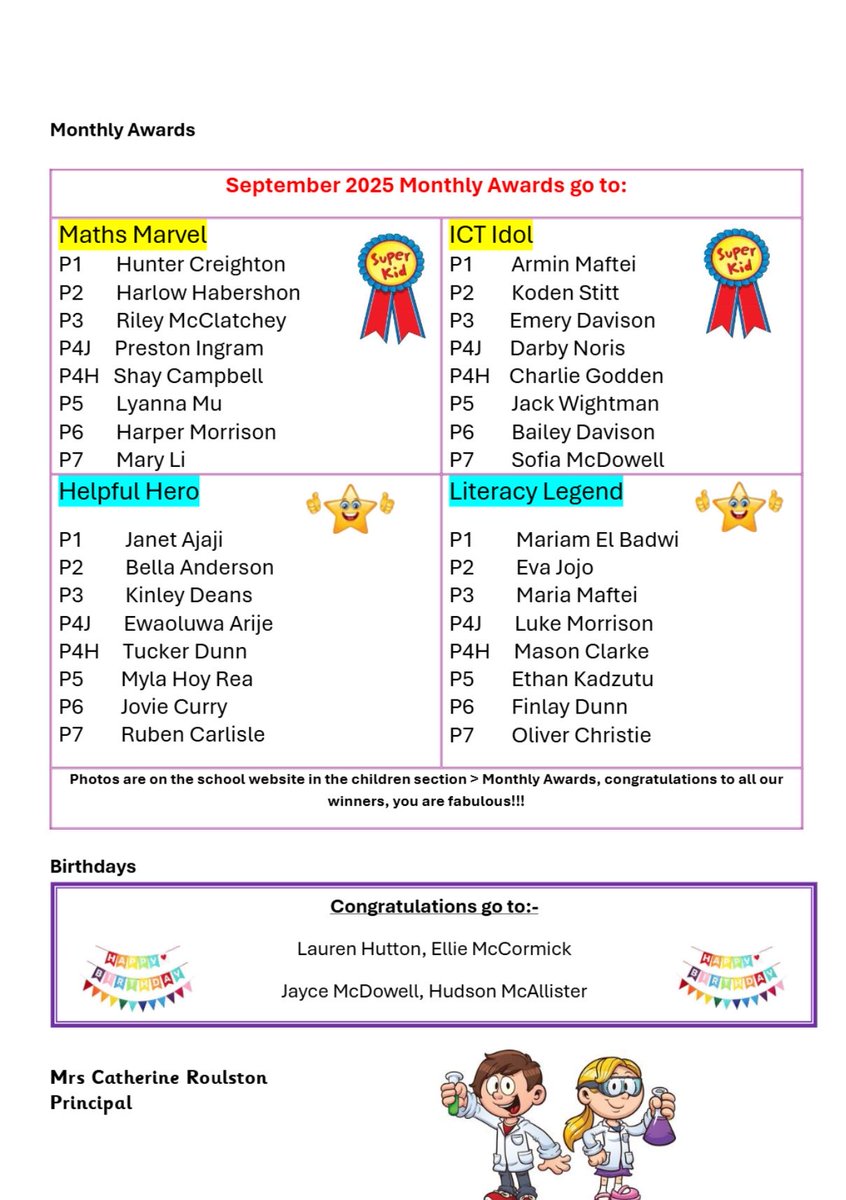 Friday Bulletin 📝