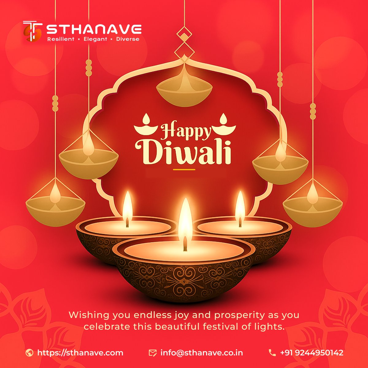 SthanaveTech's tweet image. 🎉May the sparkle of lamps illuminate your life, may the sparklers of happiness sparkle in every corner, and may the firecrackers of success make your dreams soar. Happy Diwali to all of you!🎉
#Diwali #FestivalSeason #Happiness #festival #india #happydiwali #sthanavetechnologies
