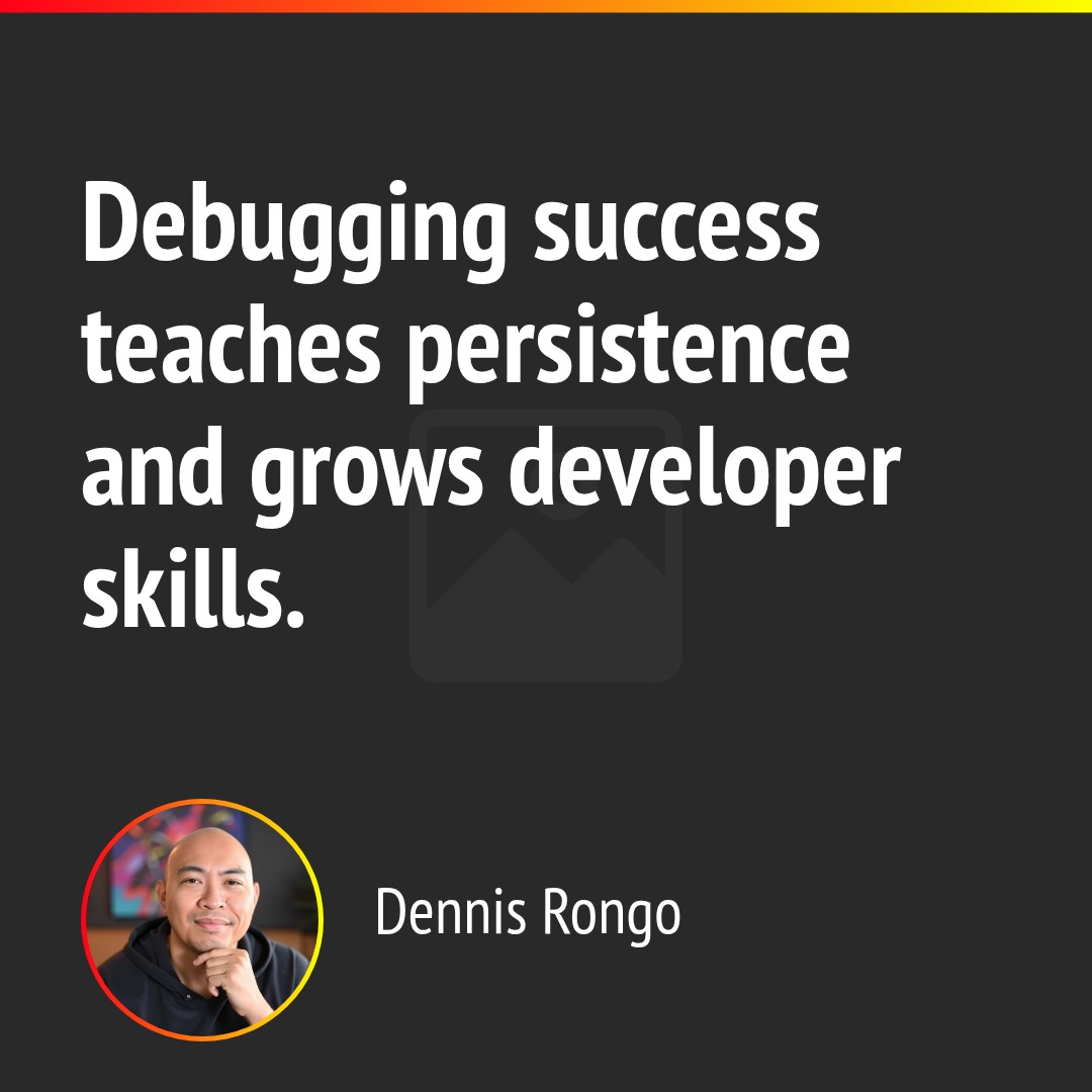 codingmenace's tweet image. That moment when your code finally works after hours of debugging isn't just a victory—it's a lesson in persistence. Every bug you squash makes you a better developer than you were yesterday. Keep b