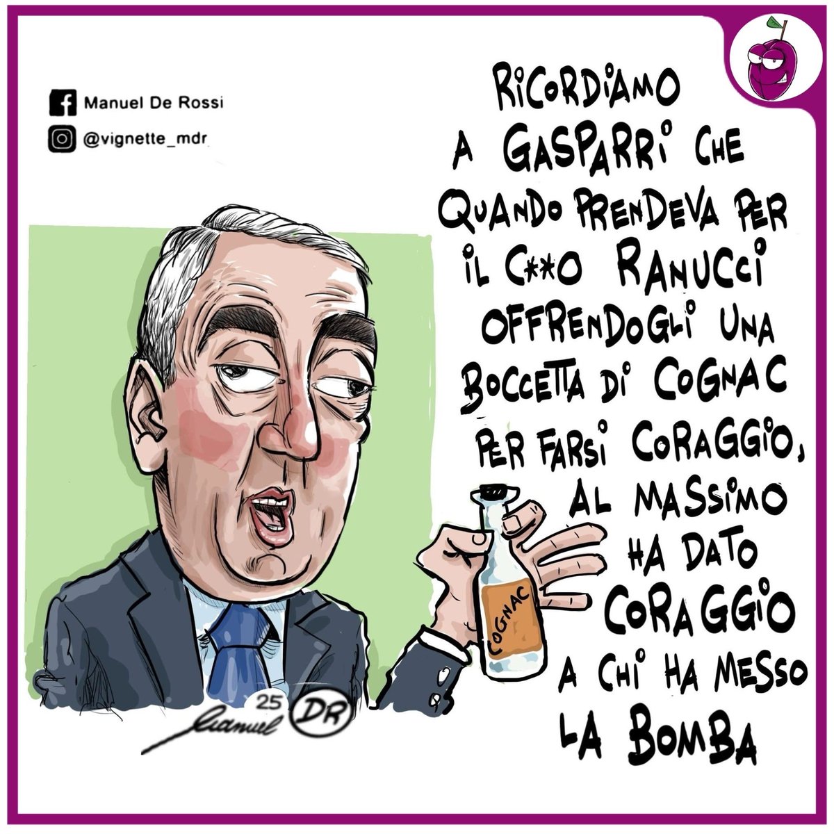 opificioprugna's tweet image. ManuelDeRossi@manuelderossi9

#ranucci #sigfridoranucci #bomba #gasparri #report #17ottobre #satira