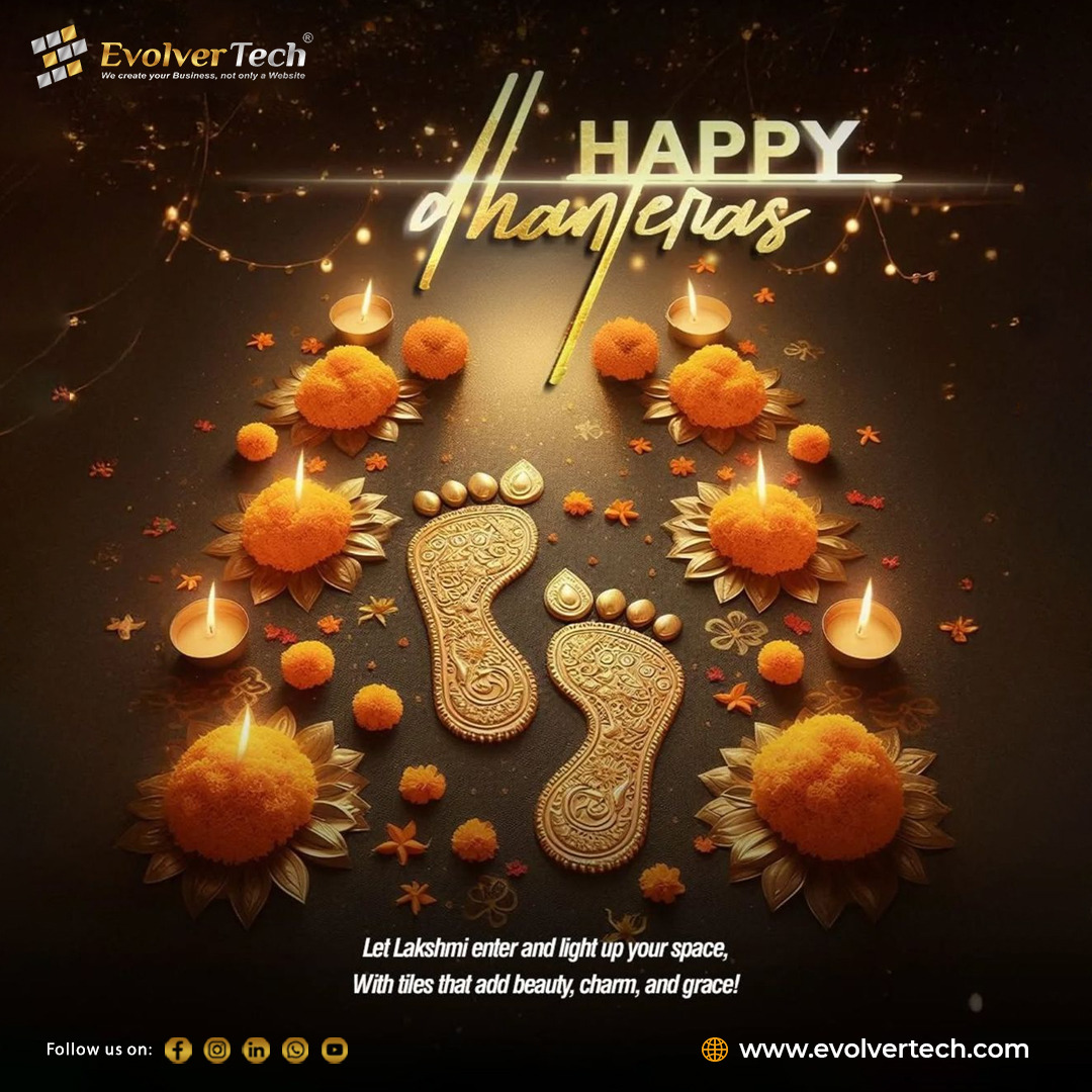 evolver_tech's tweet image. 🪔 May this Dhanteras bring wealth in your hands, happiness in your heart, and peace in your home.
Celebrate the festival of prosperity with love, light, and positivity! 🌼💰

📲 +91 99882-71092, +91 77103-47001
👉evolvertech.com

#HappyDhanteras #Dhanteras2025