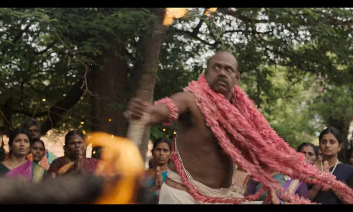 ChiyanSaamy's tweet image. கர்நாடகா காந்தாரா படத்துல  Rishab Shetty  சாமி ஆடுனத  விழுந்து விழுந்து கொண்டாடின நம்ம தமிழ் மக்கள் பைசன் காலமாடன் படத்துல   நம் மண்ணின் மைந்தன் பசுபதி அண்ணன் நம் தமிழ் கடவுள்  வேடம் அணிந்து ஆடிய சாமி ஆட்டத்தை எல்லோரும் கொண்டாட மறுக்கிறார்கள் 💔🥺

#BisonKaalamadan #DhruvVikram