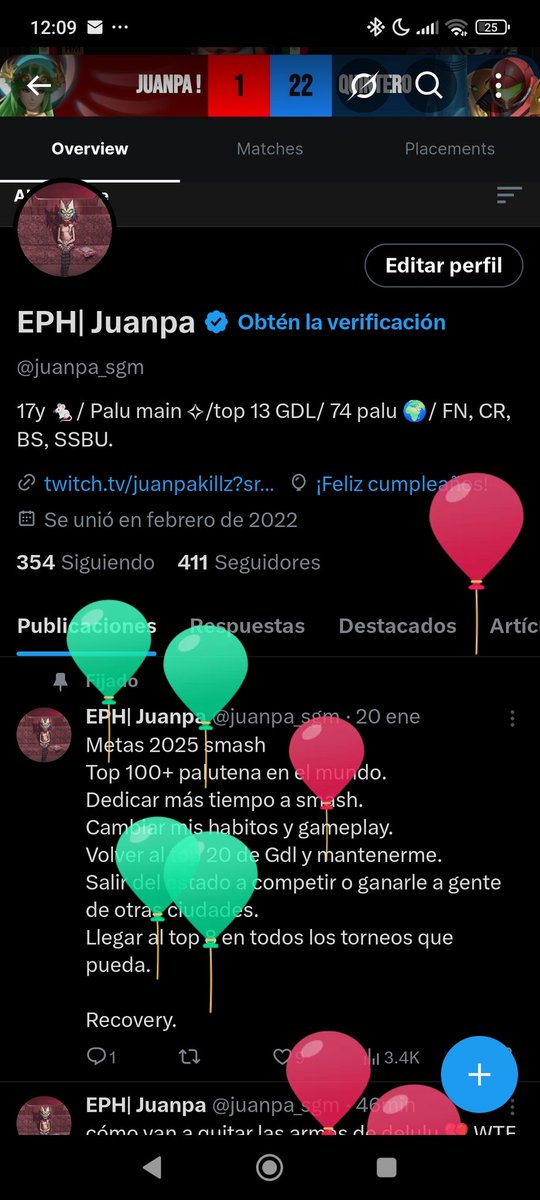 Disadvantage player tweet media