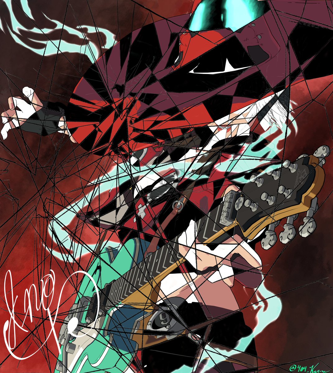 New I-No render!

I wanted to experiment with the stained glass effect/cracked glass effect! I plan on putting this render in my notebook!

#GGST #GuiltyGearStrive #guiltygearfanart #GuiltyGear