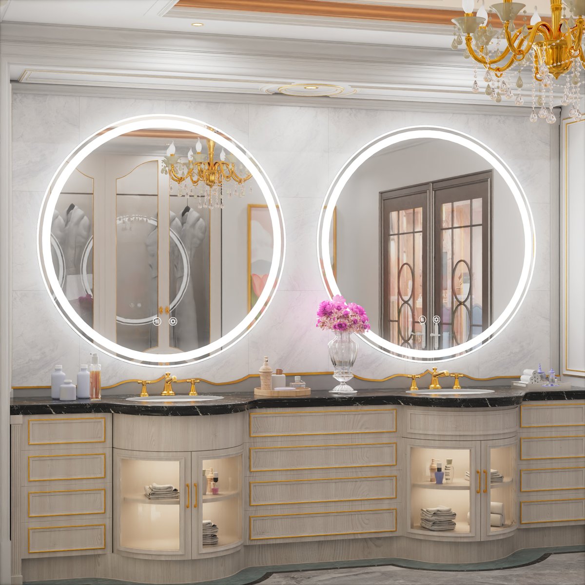 ⏰ Limited Time Bathroom Glow-Up! ⏰
Transform your bathroom with our sleek LED mirror:
🔥 Borderless Circular Design
🔥 Brightness Control 10%-100%
🔥 Anti-Fog Technology
🔥 Modern 6000K Lighting
Shop now before it's gone! 👇
#BathroomMakeover
🛒amazon.com/dp/B0C1BXSPNT