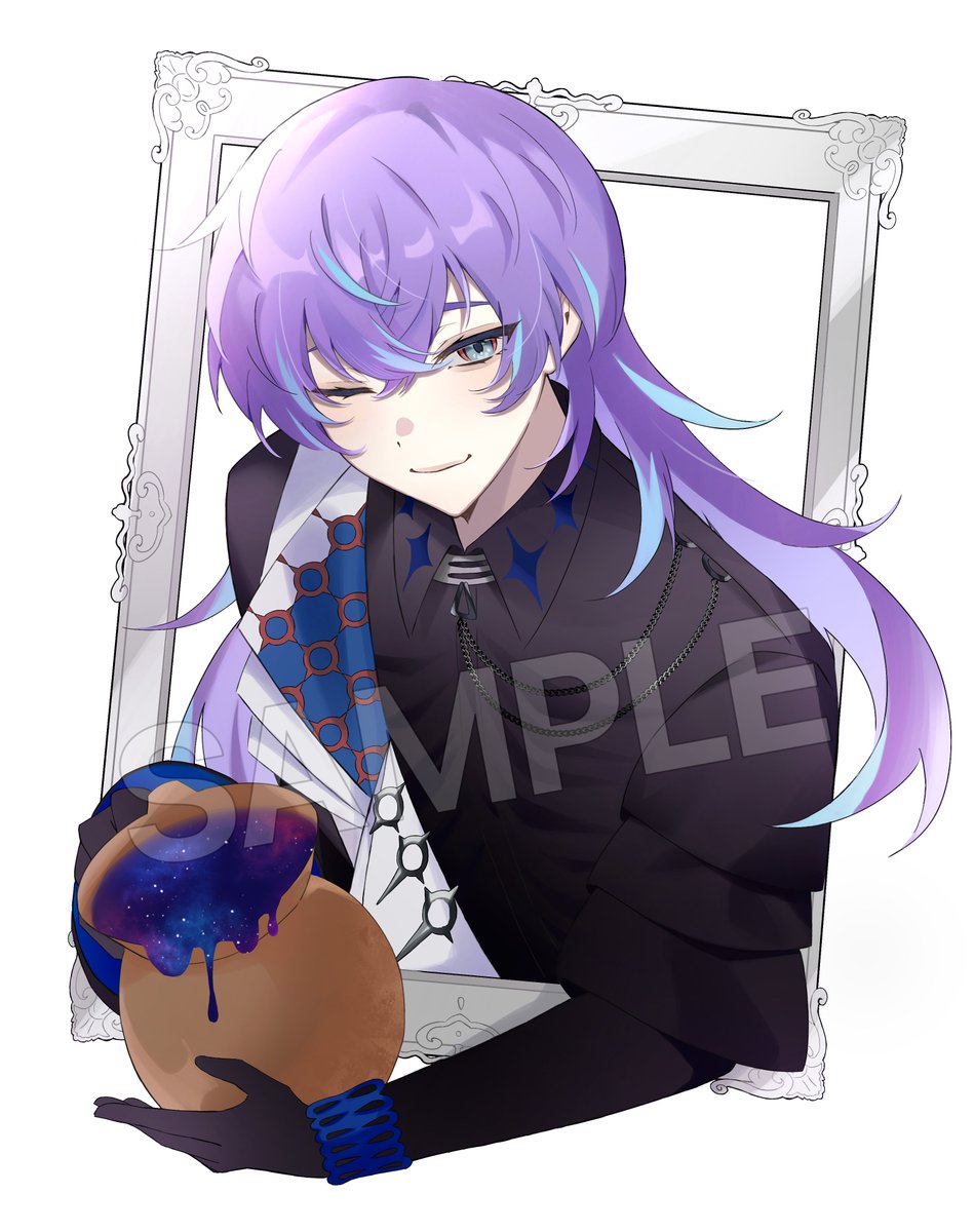 こちらの星導ショウ様宛のフラワースタンドにて、イラストのお手伝いをさせて頂きました！
描かせて頂きとても光栄です🙇🏻‍♀️՞
ご出演、おめでとうございます❕🐙🌟
 #SitR広島