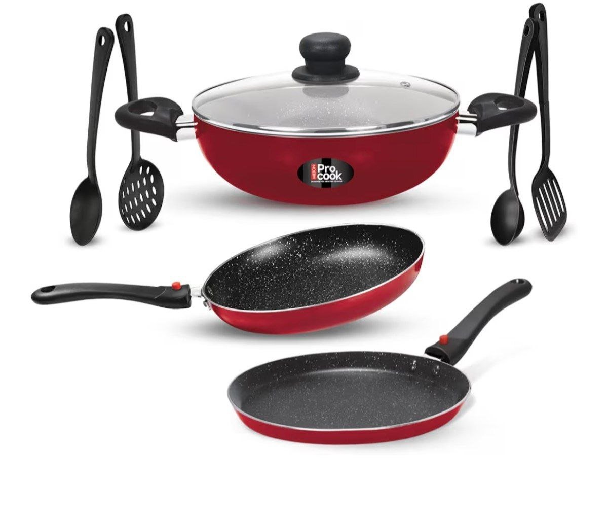 TechyBoostDeals's tweet image. Milton Pro Cook Kitchen Set of 7 @ ₹1,399

Buy link : amzn.to/43fzXva

#AmazonIndia #Milton #KitchenSet