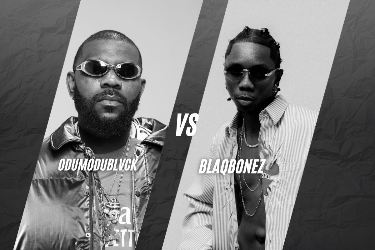 uk_alaneme's tweet image. Afrobeats is having its own Drake vs. Kendrick moment. Odumodublvck is akin to Drake - big artiste with bigger features (clocked 1 billion Spotify streams across all credits 3 days ago). Moves boldly and audaciously.

Blaqbonez is the Kendrick. Grew up from the ranks of…