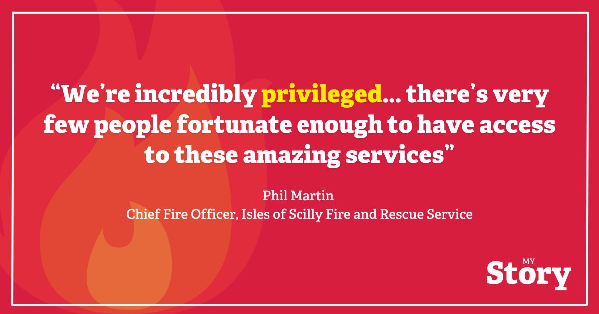 🔥Meet Phil Martin, Chief Fire Officer of the Isles of Scilly Fire and Rescue Service...

After a serious injury, we helped Phil get back to the job he loves. Now, fundraising for us means more to him than ever. 🧡

Read his story &gt; ow.ly/he7450X5F9O