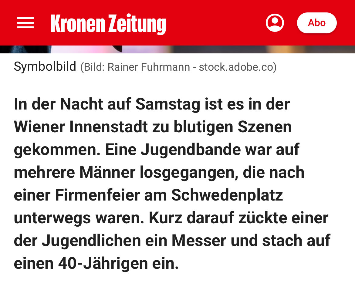 Die Früchte der abgefuckten <a href="/SP_Wien/">SPÖ Wien – Die Wienpartei</a> und ihren geschmierten Medien