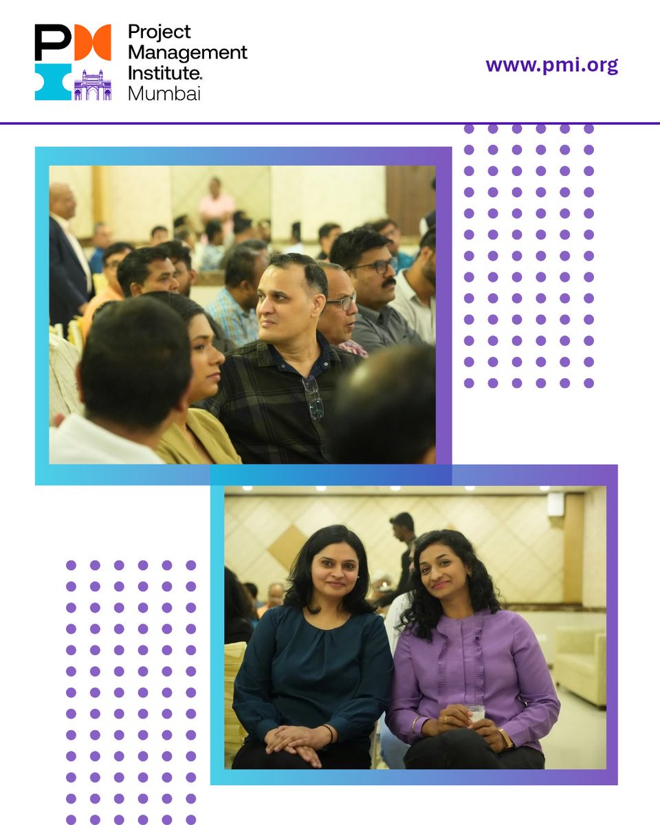 Conversations that build connections. 💬
 At PMI Mumbai’s 25th AGM, members from diverse domains came together to network, collaborate &amp; celebrate 25 years of community!
#PMIMumbai #25thAGM #Networking #LeadershipInAction