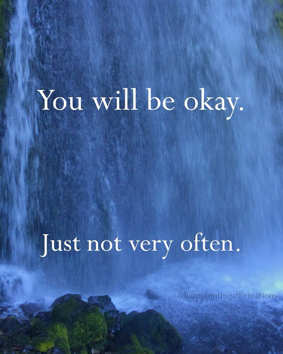 Today in Disappointing Affirmations