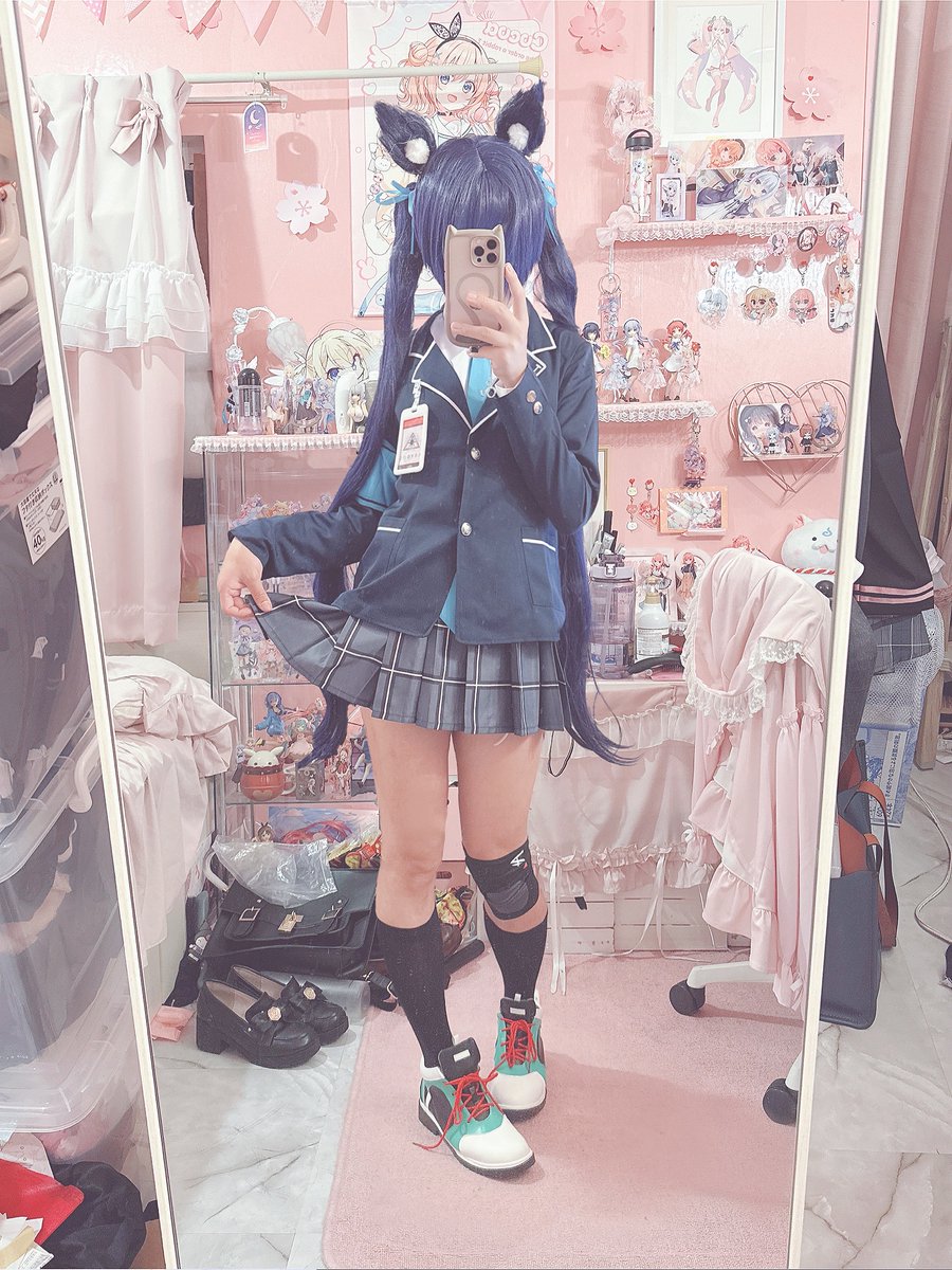 ブルアカのセリカちゃんのコスプレ🎀