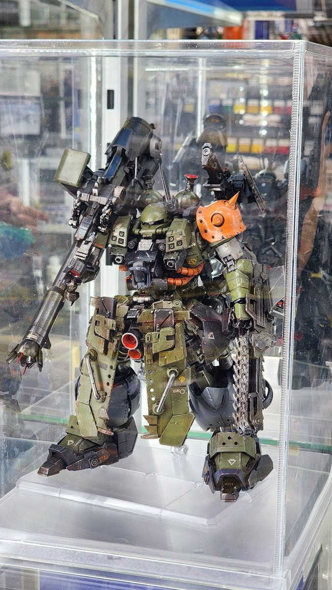 ザクイエサブのコンテストに出してきました！宇都宮店に展示してるので機会があれば見てみて下さい…！

#ガンプラ