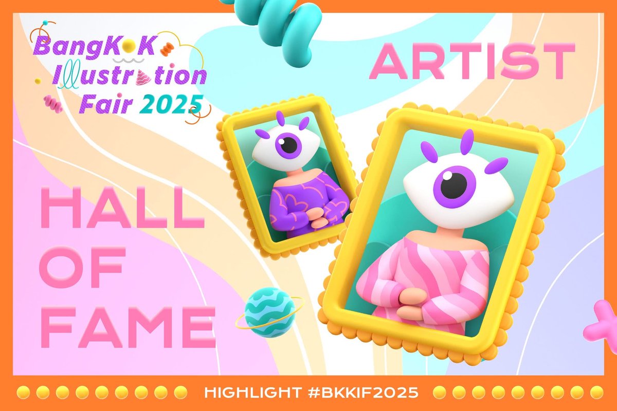 BKKIF Artist Hall of Fame เพิ่มพื้นที่โชว์ผลงานของผู้สมัครเข้าร่วม BKKIF 2025 ทุกราย ให้ผู้ชมงานได้เห็นผลงานดีๆ จากผู้สมัครทุกคนที่ส่งผลงานเข้ามาทางเว็บไซต์