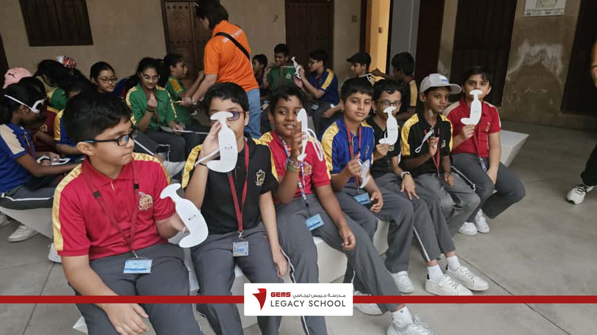 Grade 5 students journeyed through the vibrant alleys of #AlShindaghaHeritageNeighbourhood, discovering the timeless charm of Old Dubai. From engaging sessions to hands-on crafts, they celebrated the richness of #EmiratiCulture &amp; tradition!
#GEMSLegacySchool #GEMSEducation #KHDA