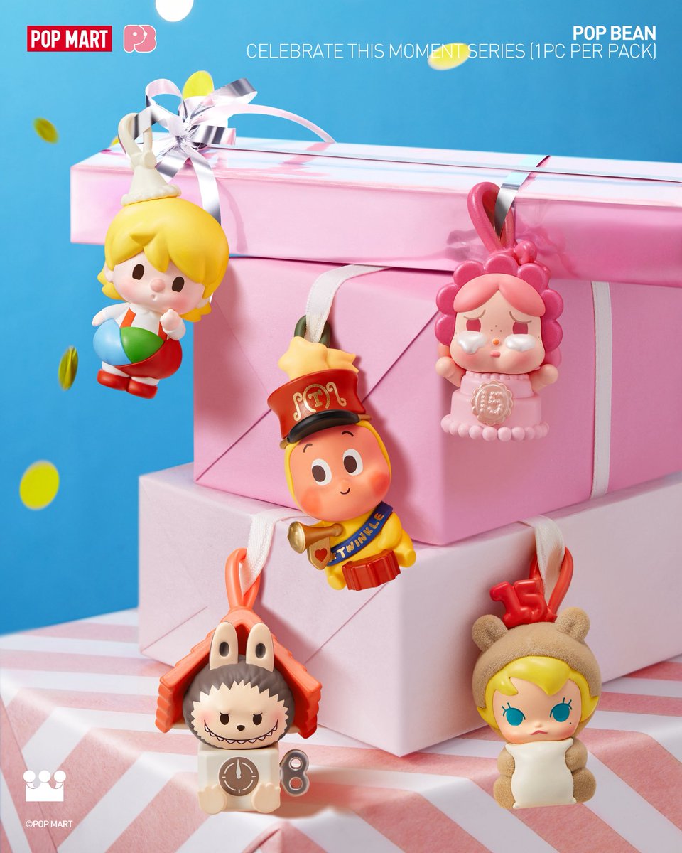 POPMARTGlobal's tweet image. 🍾 Join the mini celebration with 𝐏𝐎𝐏 𝐁𝐄𝐀𝐍!
𝐏𝐎𝐏 𝐁𝐄𝐀𝐍 𝐂𝐞𝐥𝐞𝐛𝐫𝐚𝐭𝐞 𝐓𝐡𝐢𝐬 𝐌𝐨𝐦𝐞𝐧𝐭 𝐒𝐞𝐫𝐢𝐞𝐬(𝟏𝐏𝐜 𝐏𝐞𝐫 𝐏𝐚𝐜𝐤)
𝐑𝐞𝐥𝐞𝐚𝐬𝐞 𝐝𝐚𝐭𝐞: 𝐎𝐜𝐭.𝟐𝟒𝐭𝐡.𝟐𝟎𝟐𝟓
To determine the local release time, please refer to the local POP MART account or…