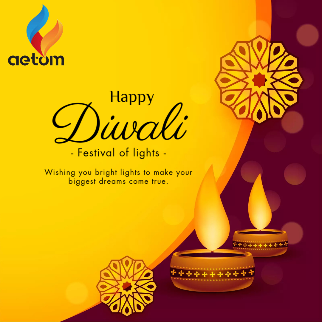 aetomtech's tweet photo. Celebrate Diwali with warmth, laughter, and luminous moments. 🎉 🎊 https://t.co/GSGlt9EEMp