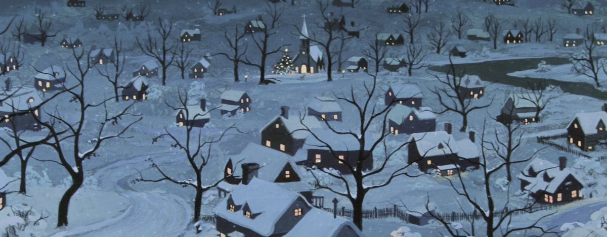 dreamyyarchive's tweet image. winter in old disney ❄️
