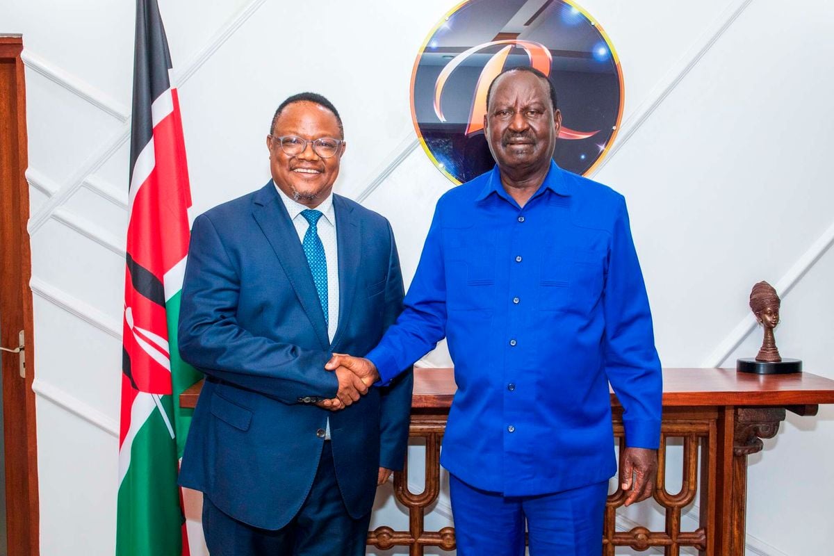 ntvkenya's tweet photo. From prison, Lissu asks Chadema lieutenants to attend Raila’s burial https://t.co/MjynTyKWid https://t.co/jWclcaub9p