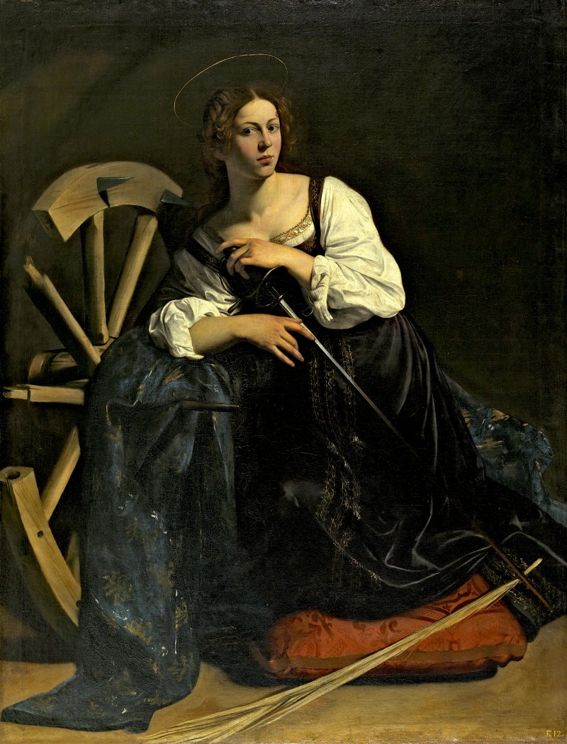 ArtGuide_db's tweet image. Caravaggio
Santa Caterina d'Alessandria, 1598