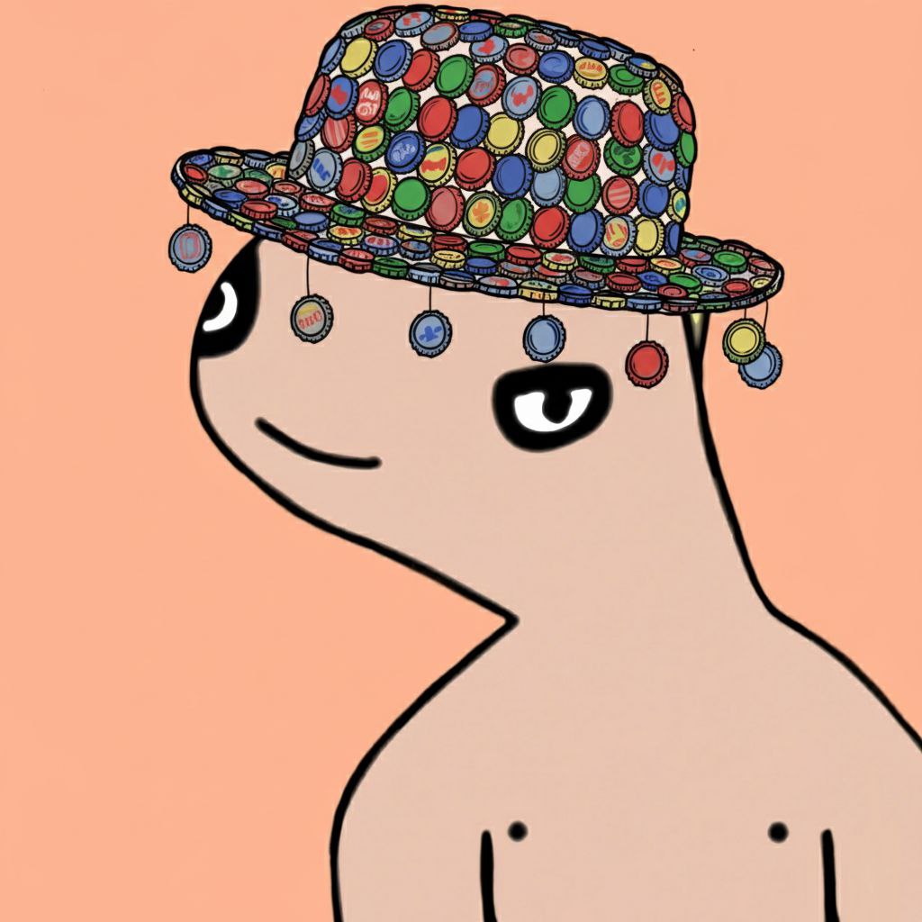 dolandworld's tweet photo. Good morning from Doland Wif a Hat. #BTC  #ETH https://t.co/kY6T9Jt5QQ