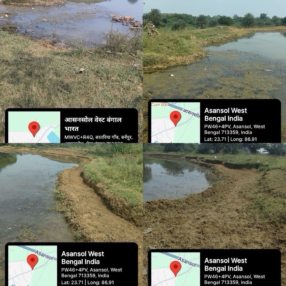 SodepurECL's tweet photo. As part of Special Campaign 5.0, the Sodepur Area undertook significant cleaning initiatives of pond for “Chhath puja” near Dhemomain Colliery. The efforts focused on enhancing overall cleanliness, promoting sustainability, and improving the living environment for residents. https://t.co/OTbPgkRTyT