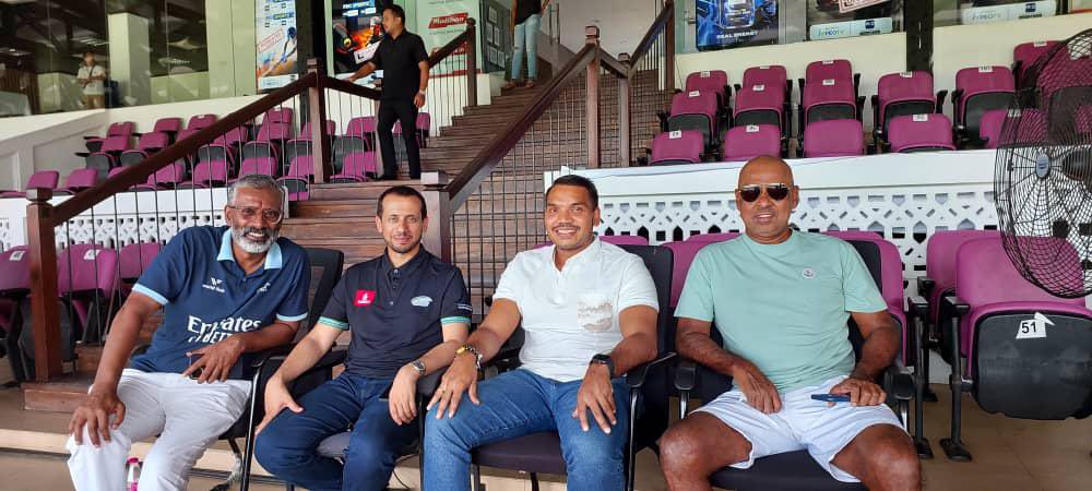 RajapaksaNamal's tweet photo. Great to see rugby back in action across Asia and here on our shores 🇱🇰 The #Asian7s is a fantastic step forward for the sport and our players. Thank you @AsiaRugby and President @qaisaldhalai for your continued support in growing the game across the region!

#Rugby #AsiaRugby https://t.co/w7H5VNjICX