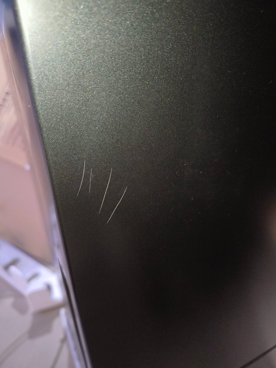 techyanshul's tweet photo. Received my new Haier refrigerator @IndiaHaier from @amazonIN with visible scratches 😔. Don’t want to return as it’s for Diwali, but hoping @HaierIndia or @amazonIN can offer a fair resolution. #CustomerSupport #AmazonIndia 
Order number 406-1925968-3508319 https://t.co/KyorpL2vRC