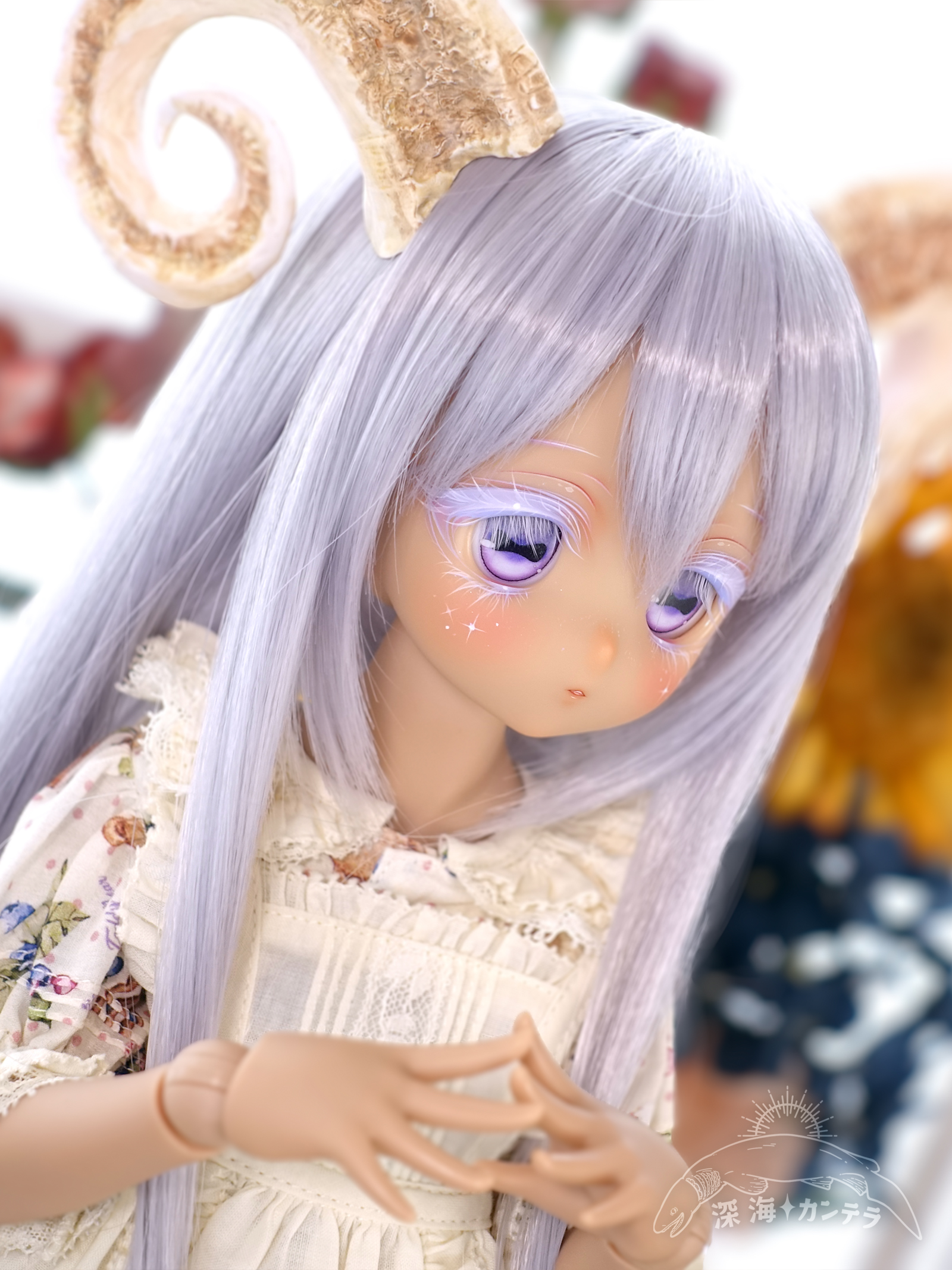 にゃんアイシードール❁︎カスタム❁︎首傾げ にゃん様専用アイシードール❁︎カスタム❁︎首傾げ