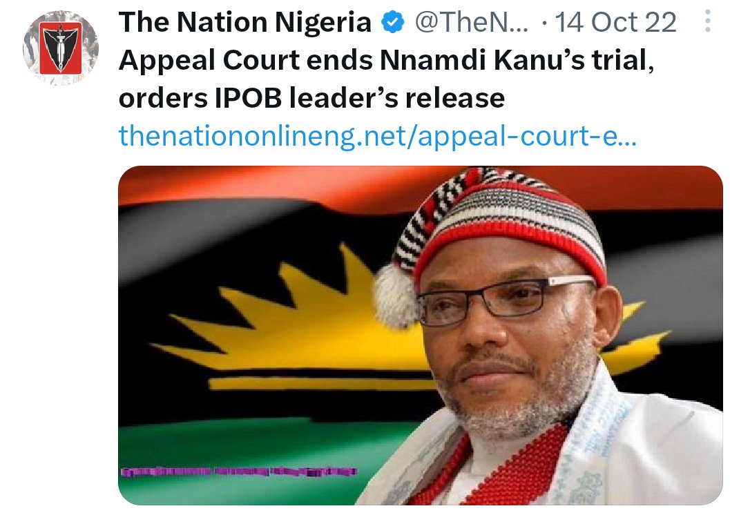 Uchechukwubiaf4's tweet image. Join me to say free mazi Nnamdi Kanu.